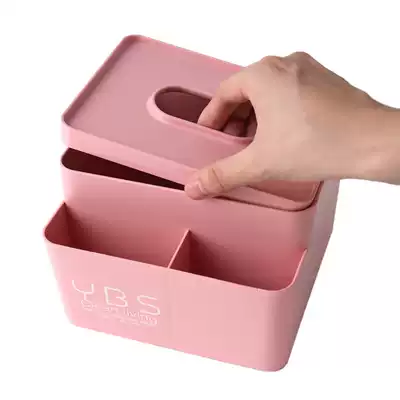 Home table tissue box sanitary paper box storage toilet paper box home table simple desktop