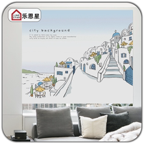 Import Pattern Roller Blind Nordic Fresh Style Living-room Toilet Bedroom Kitchen Room Full Half Shade Roller Blinds Curtains