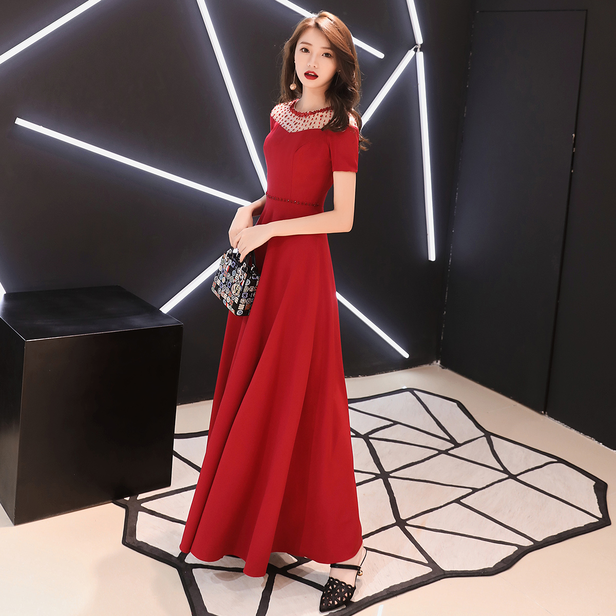 Robe de soirée conventionnel - Ref 3210755 Image 5