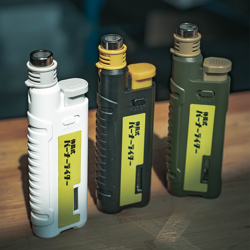 Japan Imported Lighter Windproof Outdoor Wild Cooking Outdoor Lighter Telescopic Ignitor SOTO480 Retro Camping