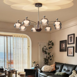 Vintage-Style Atmospheric Living Room Chandelier 2026 New Model Italian Light Luxury High-End Designer Decorative Main Light for the Hall