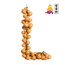 Natural gourd hand twist pendant Living room office entrance wall hanging home hanging decoration Lucky Nafu town house gourd string