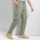 Чистый хлопок осени зеленые хлопковые штаны