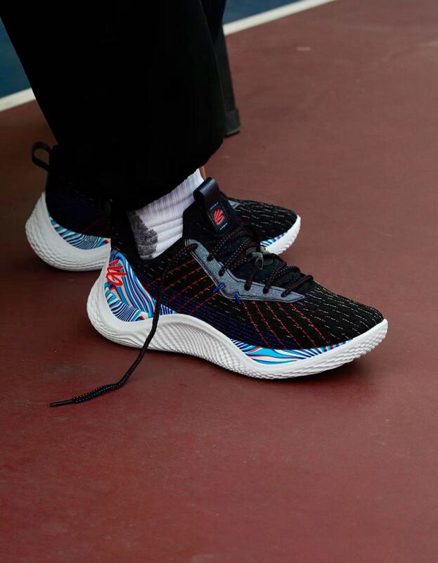 Under Armour Curry 10 China Edition Basketball Shoes Blue and White Basketball Shoes 3025093-001 Shock Absorption and Wear Resistance