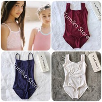 Ready in stock YUMIKO childrens 2 ballet jumpsuit basic model school uniform practice uniform back to school discount