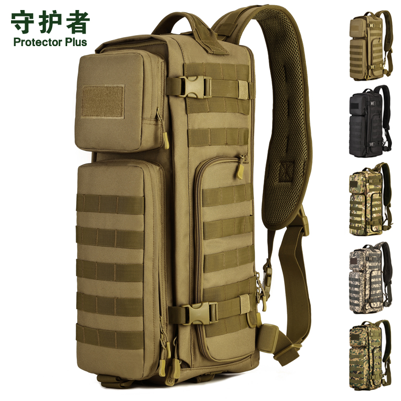 Military fan tactical airborne bag Outdoor bag Multi-functional large shoulder bag Mountaineering backpack Shoulder bag Transformers chest bag