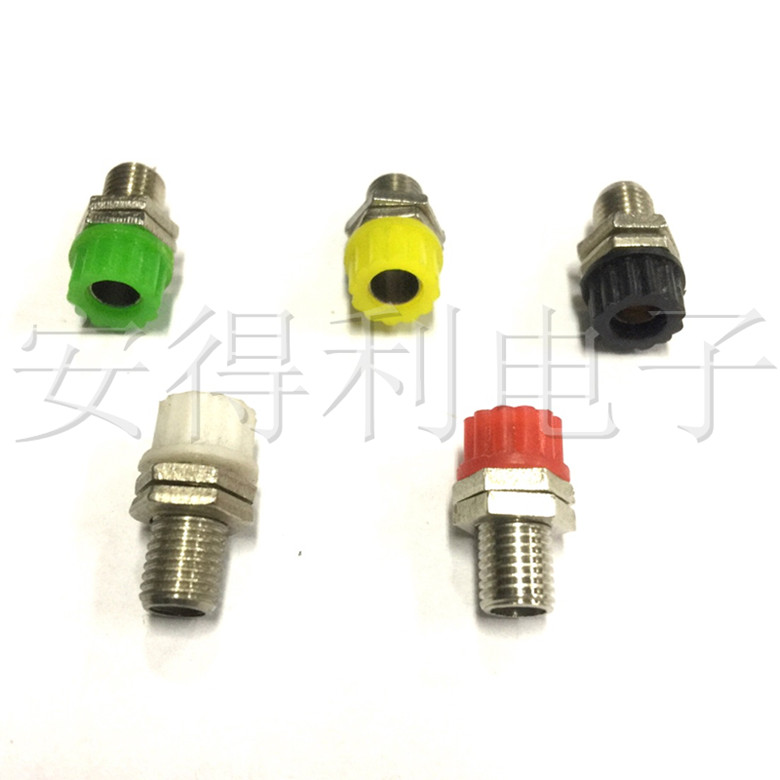 Promotional 4MM banana socket binding post wiring jack banana plug test hole wiring hole