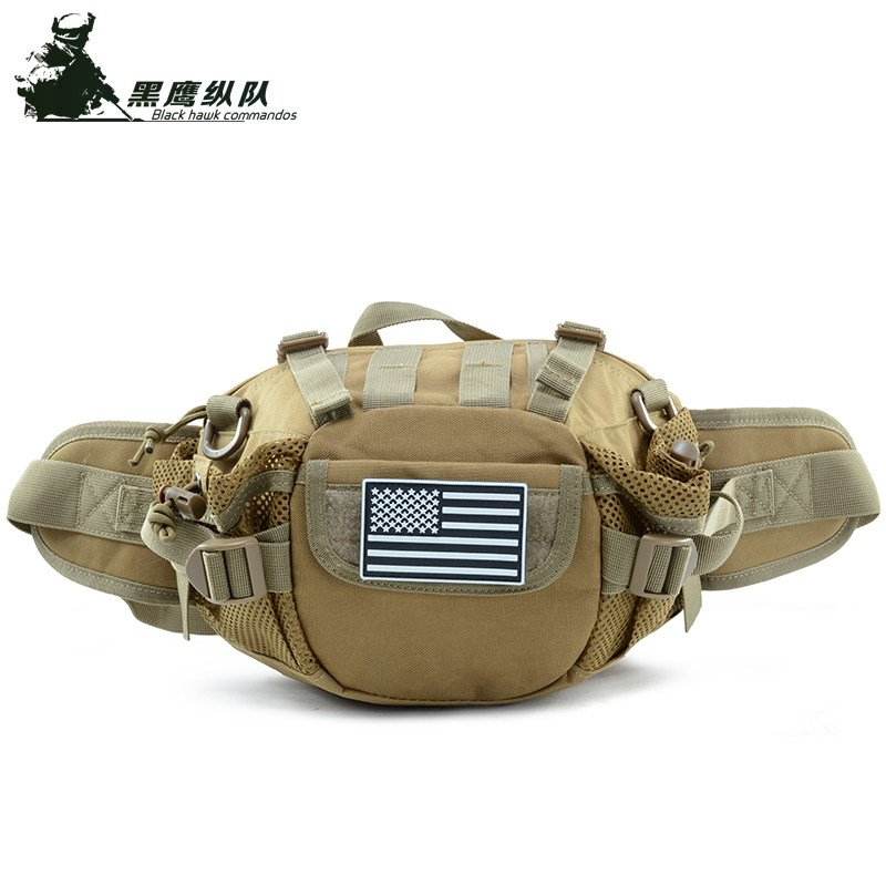 Camping Riding Outdoor pockets Multi-function Purse Tactical Camouflak Pocket Cell Phone Bag Casual Single Shoulder Satchel man-Taobao