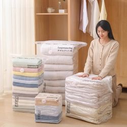 Three-Dimensional Vacuum Compression Bags for Quilts and Clothes, Storage Bags for Organizing Clothing, down Jackets, and Travel Use