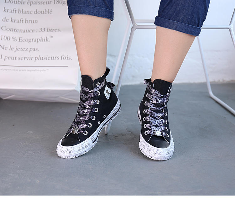 Converse X Miley Cyrus Converse đồng thương hiệu giày cao và thấp yêu thích giày vải 162234c162235c giày the thao nam hàng hiệu