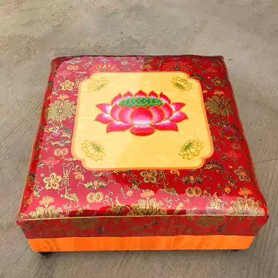 Buddhist worship pad Buddha pad kneeling pad lotus pad futon cushion Buddhist Temple solid wood kneeling pad