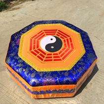 Taoist Bagua worship pad Solid wood worship pad Worship pad Futon Octagonal Yin and yang Tai Chi Bagua Kneeling pad