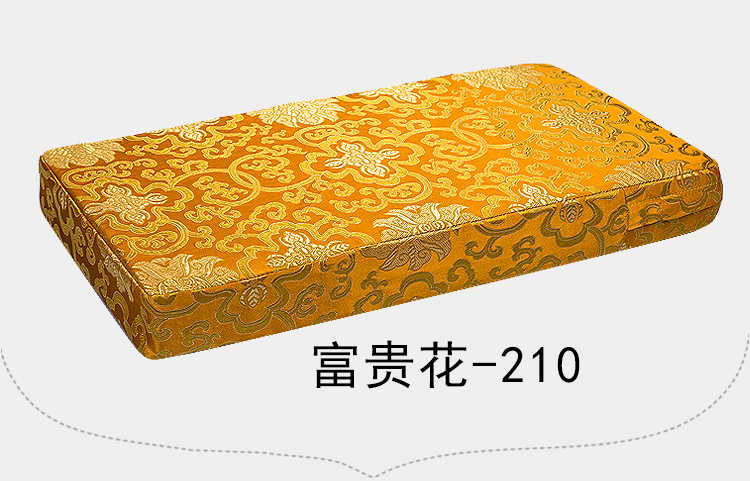 Thiền pad pad thiền dày lanh nâu dừa vuông ghế đệm nệm thờ cúng pad tôn thờ Phật pad mat - Ghế đệm / đệm Sofa đệm da ghế gỗ