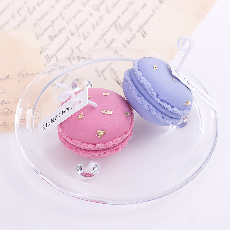 Aromatherapy candle glass candle holder home accessories decoration decoration simple transparent glass ins tray