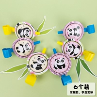 Женская панда, выдуваемая рутинная модель 6 модели 6