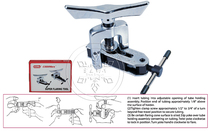 Taiwan Gemei CM-525-AM45°grab type diamond tube expander male imperial general refrigeration maintenance
