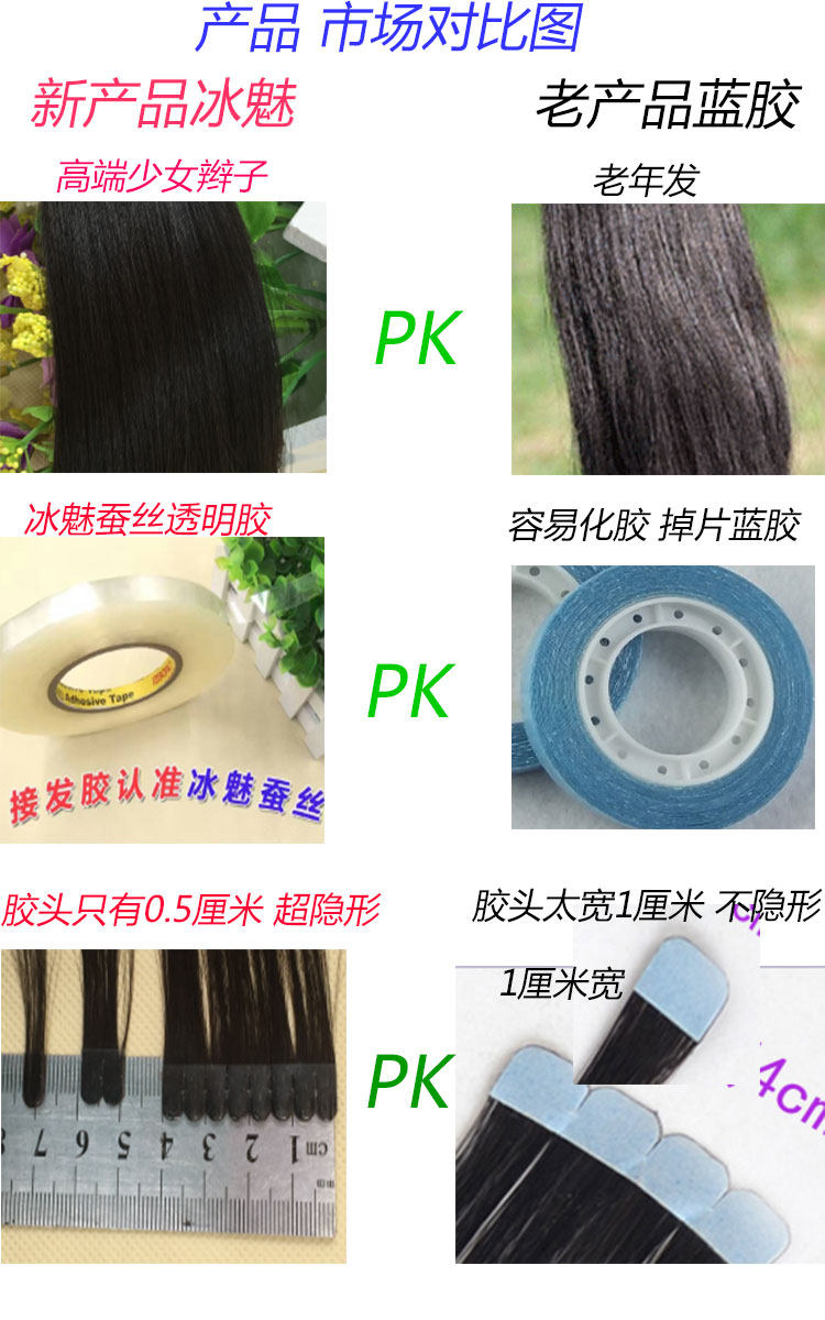 Extension cheveux - Ref 218778 Image 11