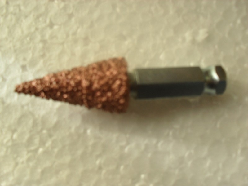 Tungsten manganese alloy large cone low speed grinding machine grinding tool series tire repair