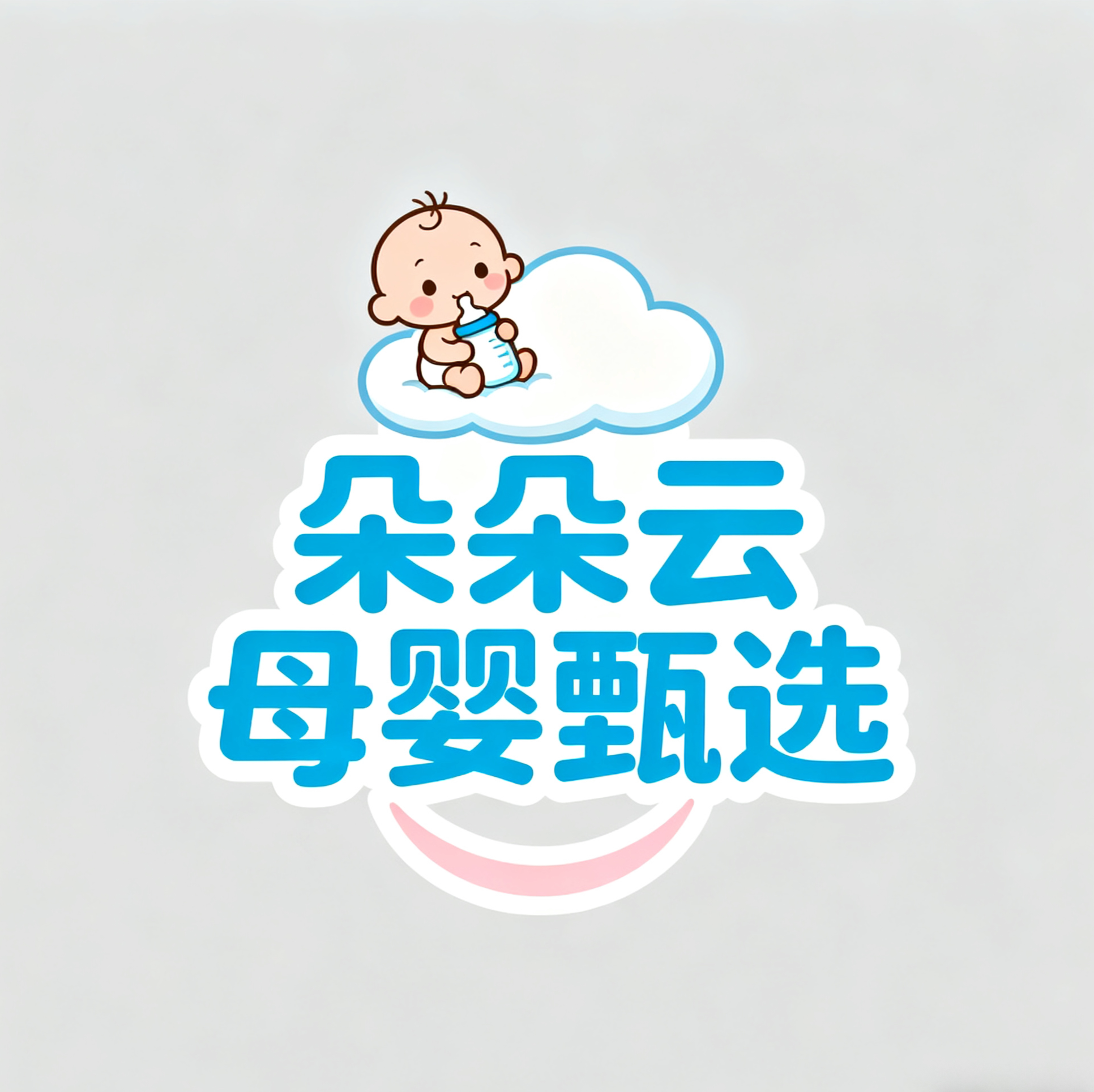 朵朵云母婴甄选的LOGO