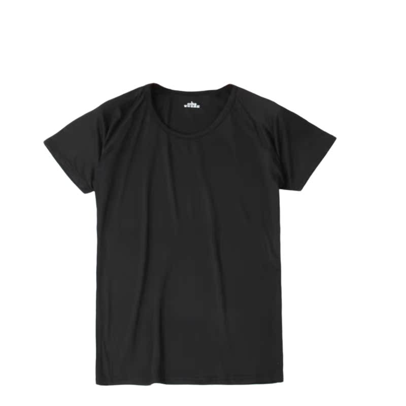 Mens nhanh khô băng t-shirt 2020 mùa hè thể thao rắn màu ngắn tay vòng cổ nửa tay áo top đáy-up nam giới.