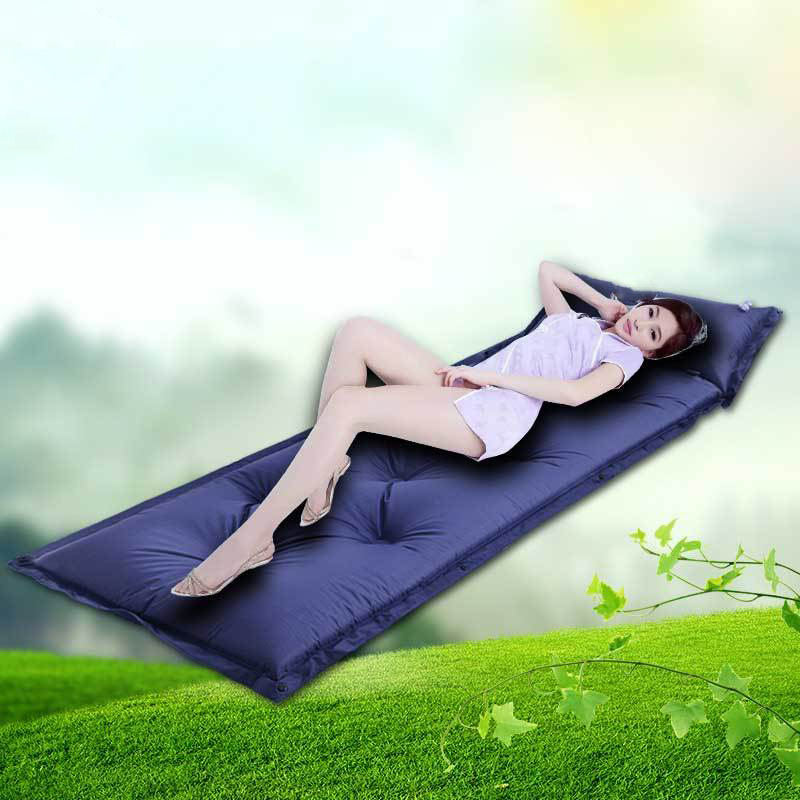 Widening Thickened Outdoor Tent Automatic Inflatable Cushion Single Splicing Multiplayer Anti-Tide Cushion Lunch Break Sleeping Mat