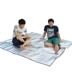 150 * 200 phim nhôm ngoài trời mat dã ngoại tấm nhôm siêu lớn đệm cắm trại - Thảm chống ẩm / Mat / Gối xốp lót nền nhà Thảm chống ẩm / Mat / Gối