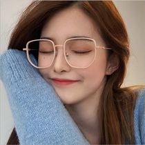 High definition large frame old flower mirror female fashion ultra light anti-light anti-fatigue comfort and elegant old man resin Old light glasses