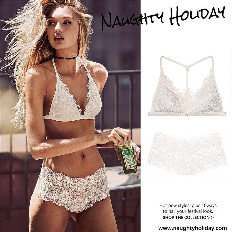 Close a pair of milk lace small cute rimless bra front buckle beauty back sexy gathered women's ultra-thin half cup underwear