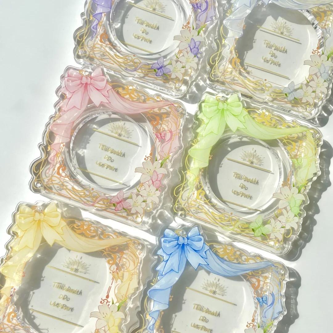 Love only No Chongqing marriage valley Acrylic Gu Mei Baji brick ins good-looking badge To protect the desktop Storage Display rack