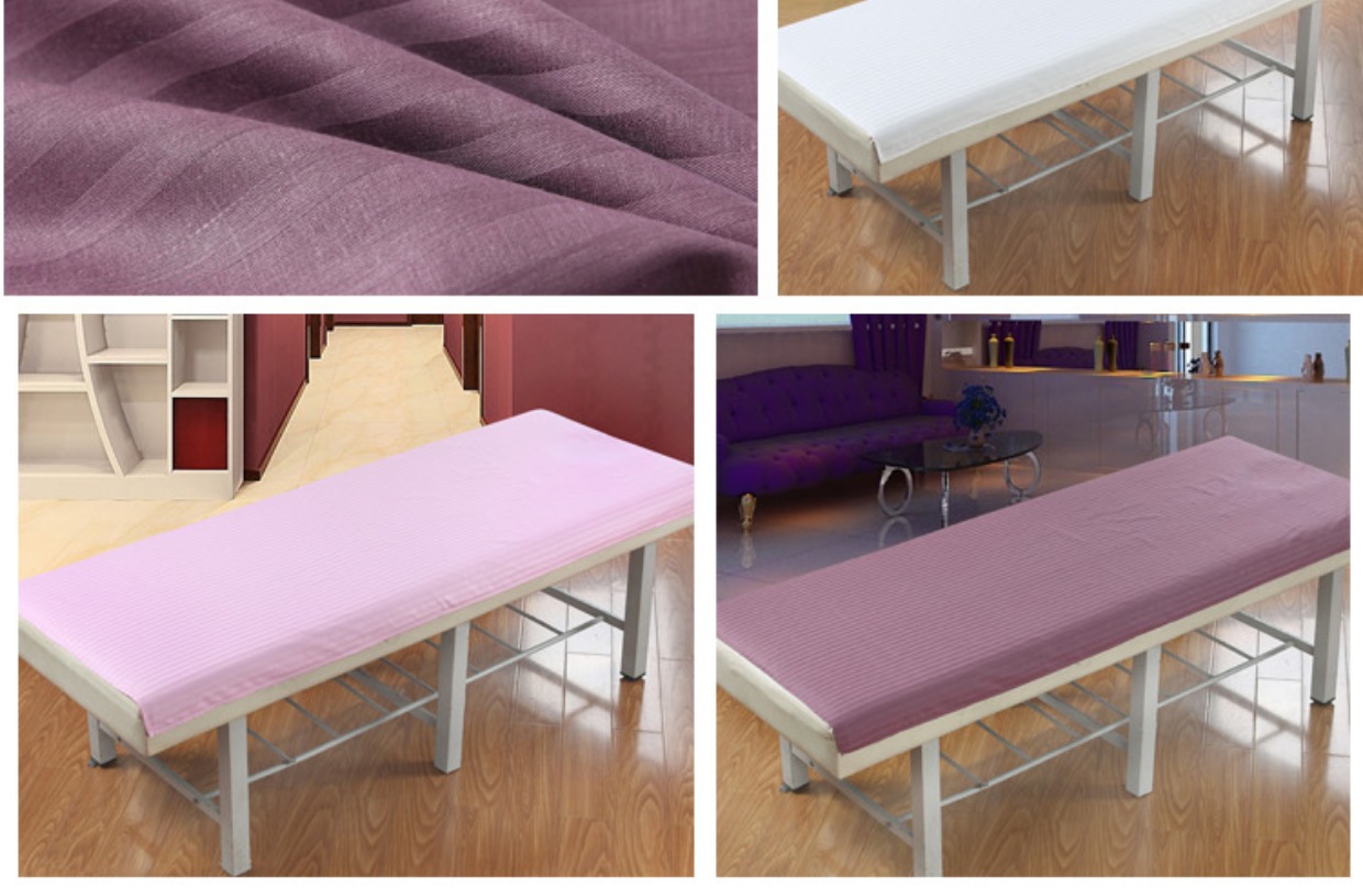 Thẩm mỹ viện Thẩm mỹ viện đặc biệt cotton trắng giường đơn giản màu massage massage cơ thể satin ra trải nệm