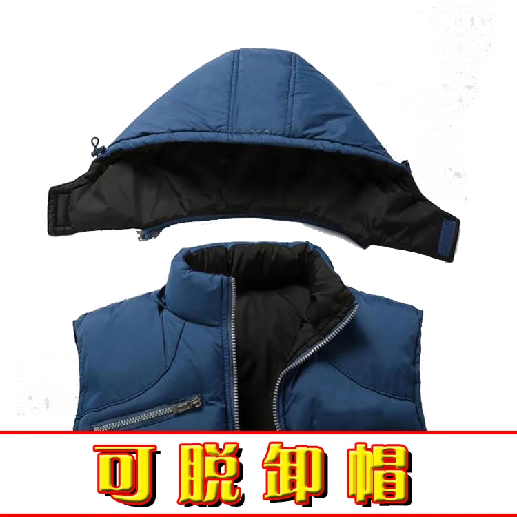 Áo vest nam cotton mùa xuân và mùa thu đông giản dị quần áo mới 2018 vest vai áo vest thanh niên