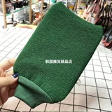 Потирая полотенце для ванны, чтобы потирать грязь, чтобы удалить серую двойную поверхность и потирать задние перчатки, корейское бесплатное домашнее полотенце для ванны потирает артефакт ванны