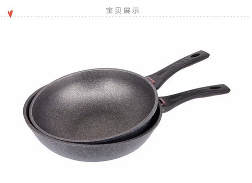 Корейская пшеничная рисовая камень -наполненный горшок, импортированный подлинный дым без масляного дыма, большая ложка 30 см газ, газ, термическая электромагнитная плита Универсальная