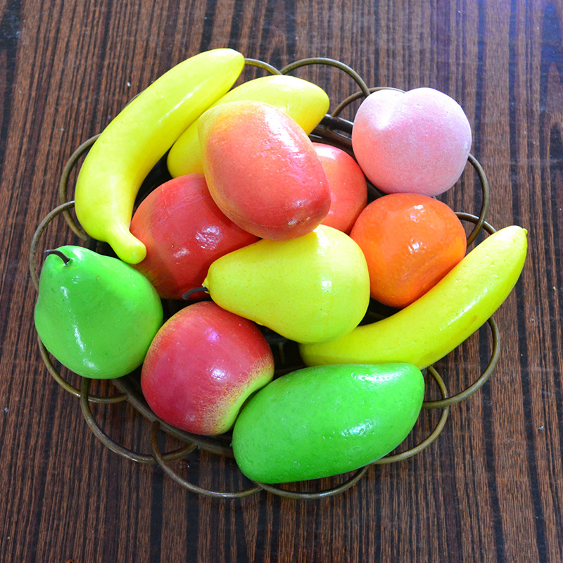 Simulation fruit package fake fruit simulation vegetable set fruit props fake fruit set vegetable model