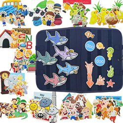 Children's Picture Book Story Props Little Red Riding Hood Three Little Pigs Felt Board English Nursery Rhymes Cross-Border Rhyme Play Teaching Aids