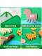 Cross-Border My Farm Animal Cartoon Wall Stickers DIY Three-Dimensional Felt Farm Story Busy Learning Board Wall Decoration