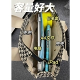 Демисезонная портативная вместительная и большая сумка через плечо