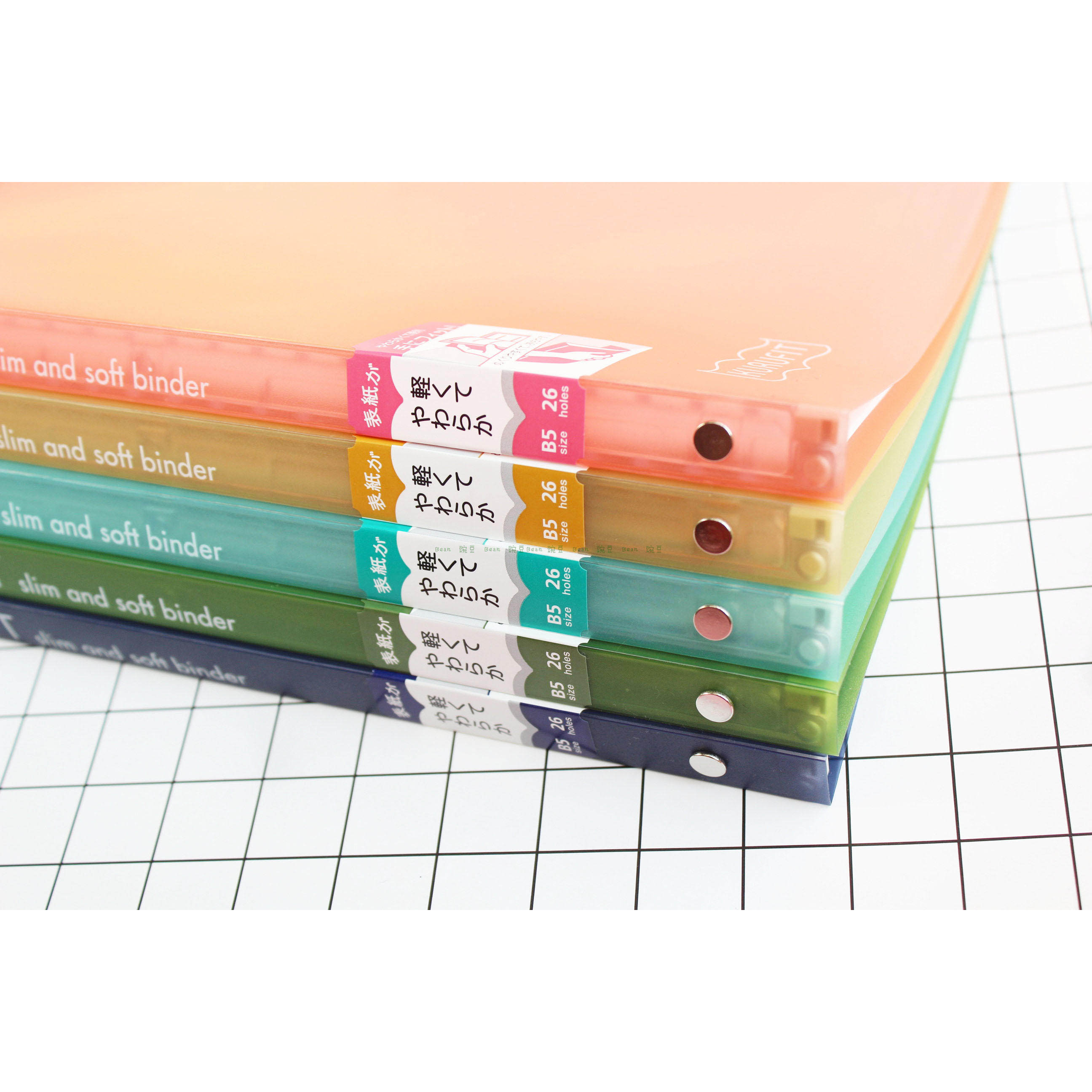 Japan maruman Manmunle KURUFIT binder Ultralight ultrasoft notebook