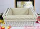 hộp vải đựng đồ Ưu đãi đặc biệt thiết bị gia đình wicker Lưu trữ giỏ lưu trữ giỏ hoàn thiện hộp lưu trữ giường giỏ rơm không nho hộp nhựa 4 ngăn