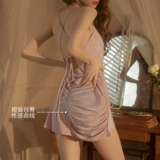 Зимняя пижама, сексуальное нижнее белье, платье-комбинация, изысканный стиль