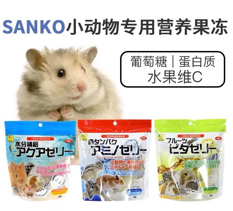 Japan Sanko Pinko High Small Animal Nutrition Jelly Electrolyte Amino Acid Vitamin 16G * 10
