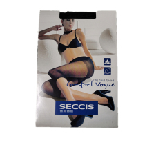 Seikosese 12D core-spun silk jacquard three-quarter pants high elastic silk covered yarn sexy moisture-absorbent and breathable three pairs