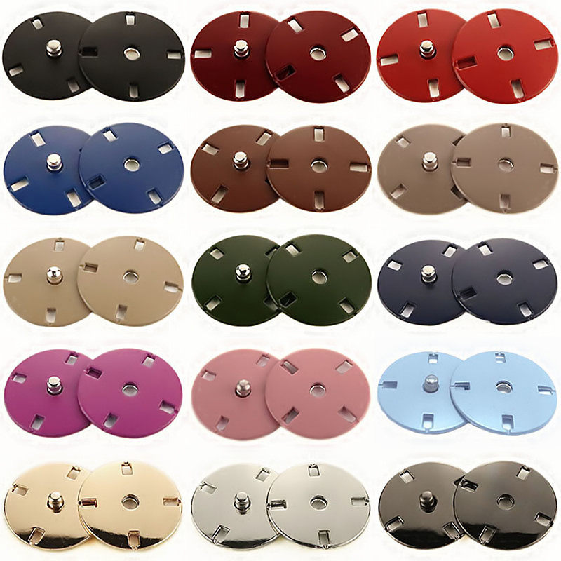 Coat button woolen large female high-grade invisible snap button mother-to-child buckle Cashmere clothes dark buckle windbreaker metal snap button