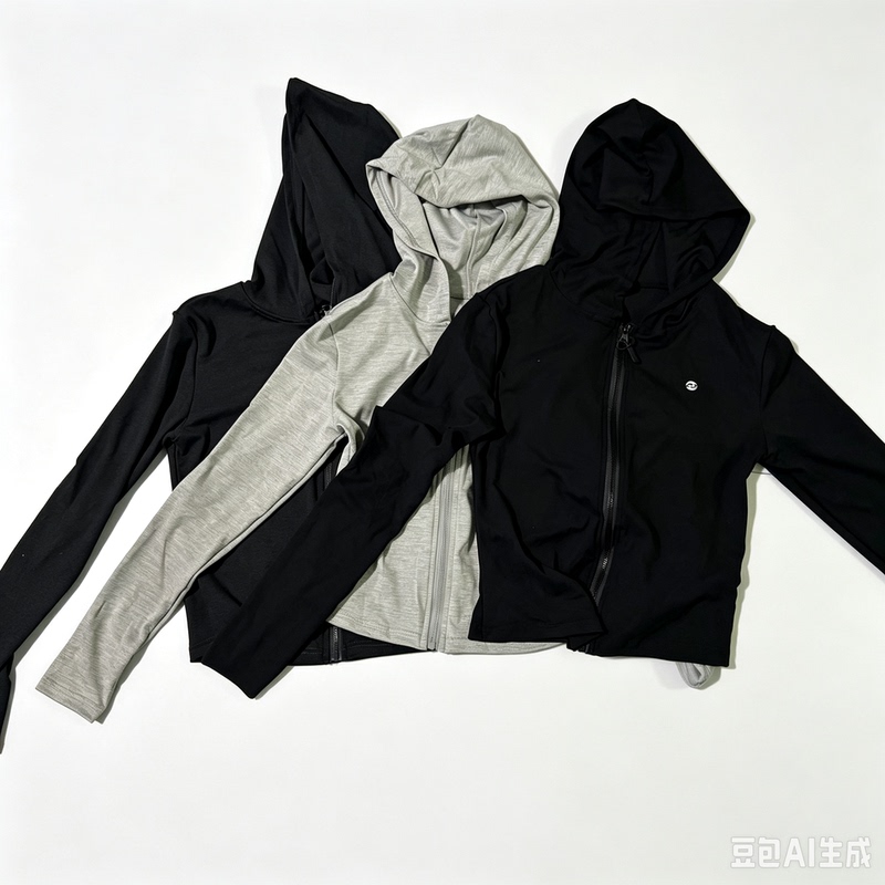Hooded Thin Long-Sleeved Zipper Jacket, Fitness Yoga Outdoor Sports Top, Fashionable, Casual and Versatile Hooded Thin Long-Sleeved Zipper Jacket, Fitness Yoga Outdoor Sports Top, Fashionable, Casual and Versatile