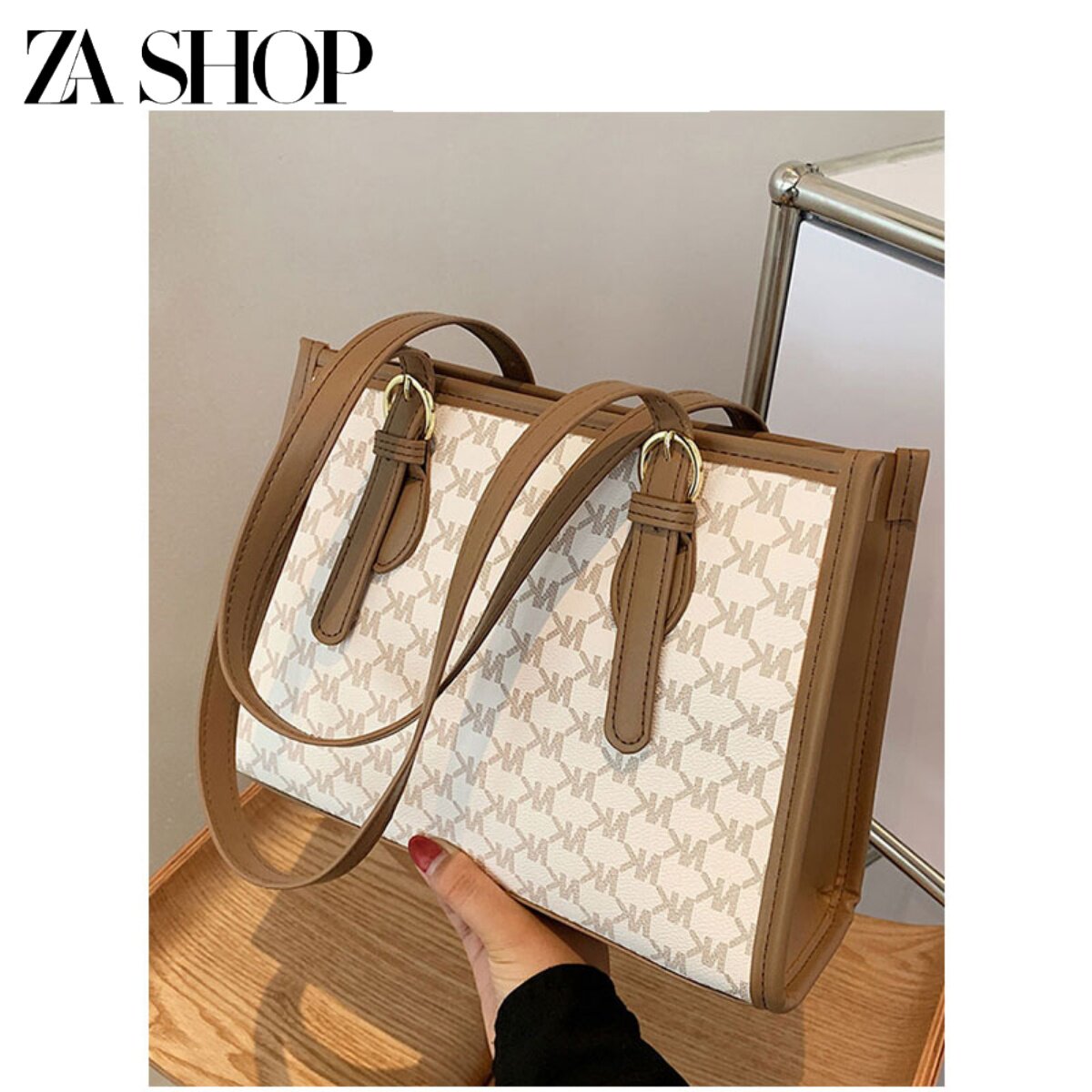 Original Package Bag Autumn Winter 2022 New Tide Single Shoulder Tote Bag Large Capacity Big Bag French Little Crowd Superior-Taobao