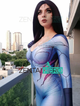 Real shot custom alliance hero Vanitys daughter Kaisa Kaisa Cosplay one-piece tights