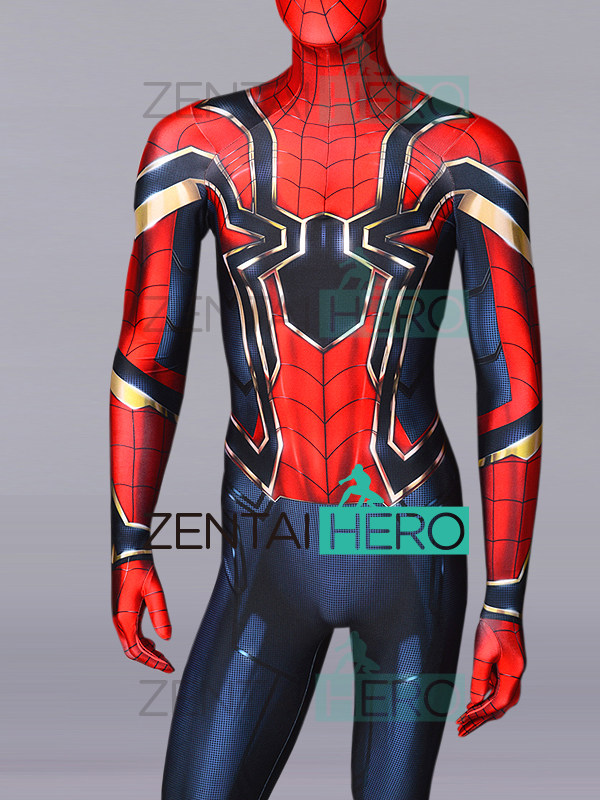 New MCU 3D printing and dyeing elastic Leica Iron Avengers Alliance 3 Steel Hero Lieven tight fit