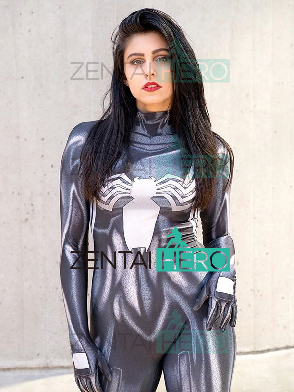 New 2018 Movie Venom Hero Tight Clothing She Venom Comics Anti Hero Cos Costume Women
