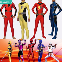 New super warrior beast boxing team fierce gas even hero one-piece tights Power Rangers