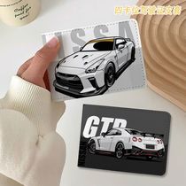 GTR car multi-card slot card holder drivers license leather case motor vehicle driving license two-in-one drivers license protective cover for couple